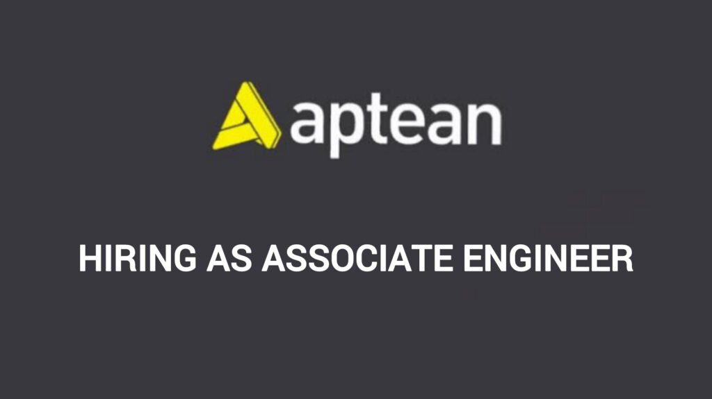 Aptean Off Campus Drive 2024 : Hiring for Freshers as Associate Engineer