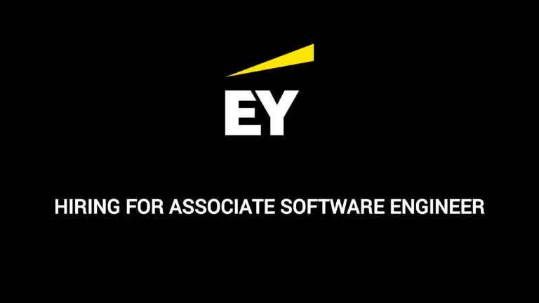 EY Off Campus Jobs 2024 : Hiring as Associate Software Engineer