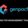 Genpact Off Campus Jobs 2024 : Hiring as Management Trainee